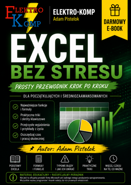 Excel bez stresu – Prosty przewodnik krok po kroku